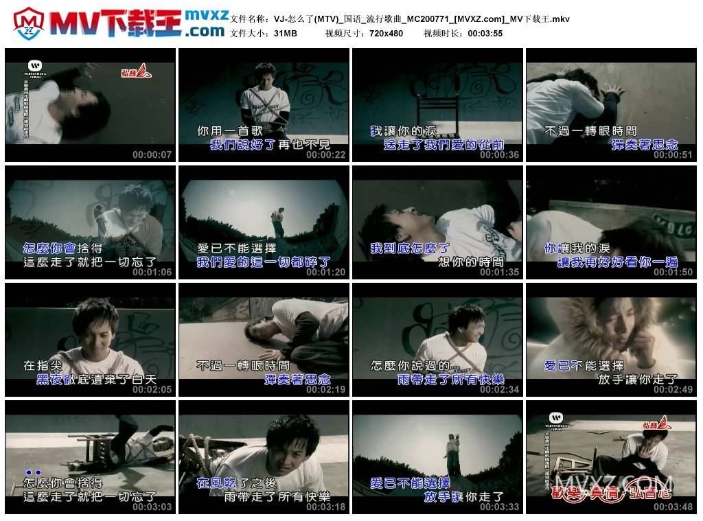 VJ-怎么了(MTV)_国语_流行歌曲_MC200771